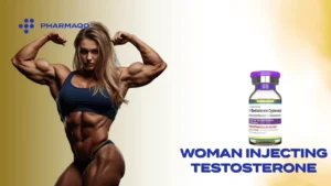 Fearless Woman Injecting Testosterone: The Bold Truth