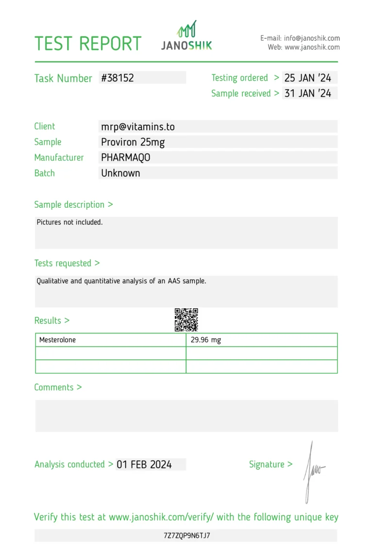 Proviron 25mg - Image 3